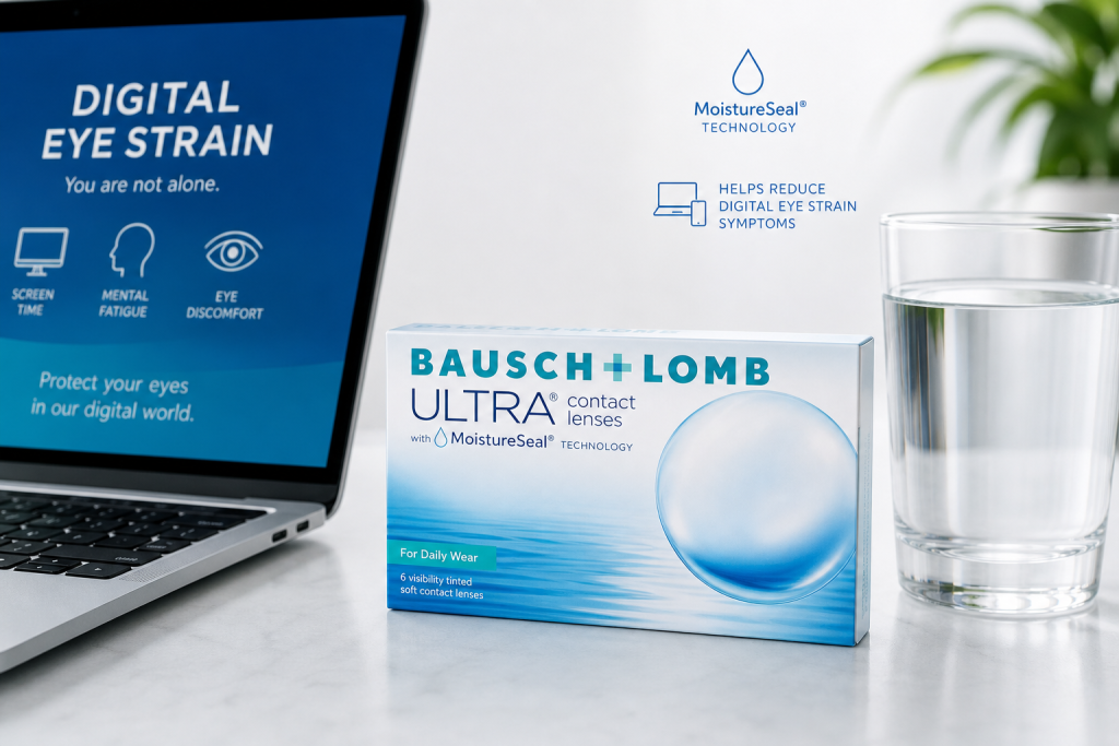 Bausch and Lomb Ultra contact lenses